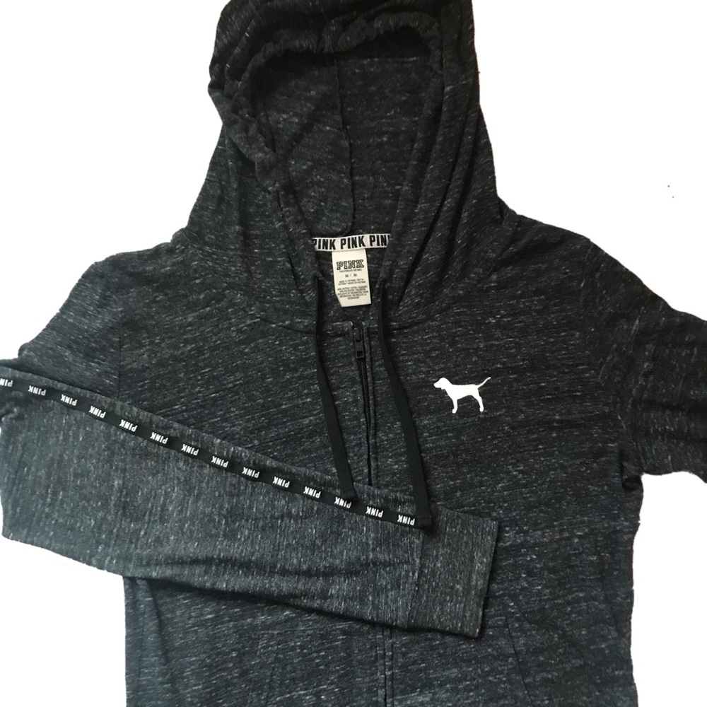 PINK zip up hoodie